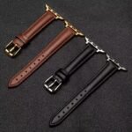 Bracelet Femme - Véritable Cuir Marron – Image 3