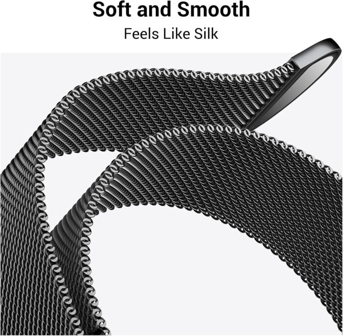 Bracelet Milanais Gris foncé - Apple Watch – Image 2