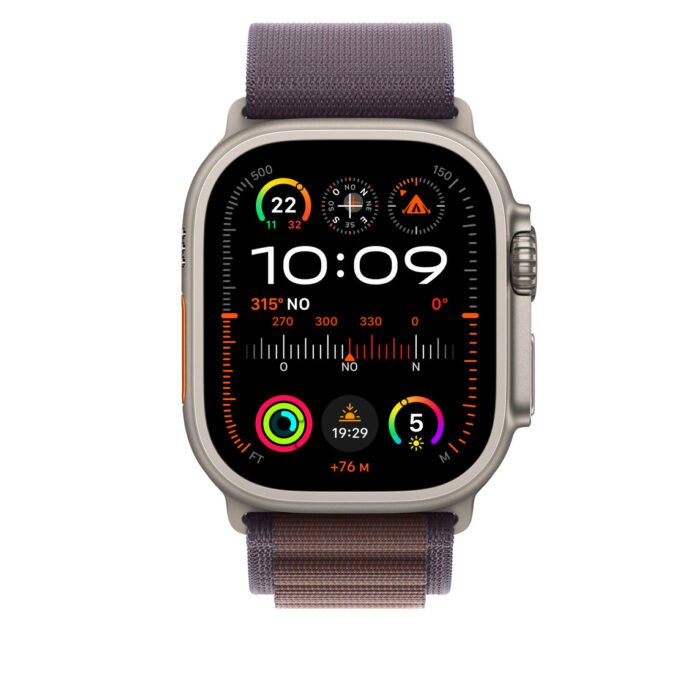 Boucle Alpine indigo Finition noir - Bracelet Apple Watch – Image 2