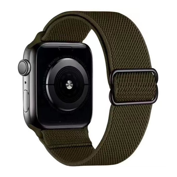Bracelets Tissu Apple Watch - Vert – Image 1