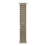 Boucle Alpine kaki Finition noir - Bracelet Apple Watch
