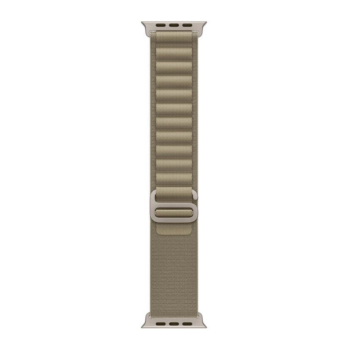 Boucle Alpine kaki Finition noir - Bracelet Apple Watch – Image 1