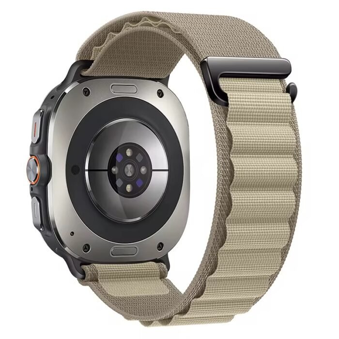 Boucle Alpine kaki Finition noir - Bracelet Apple Watch – Image 3