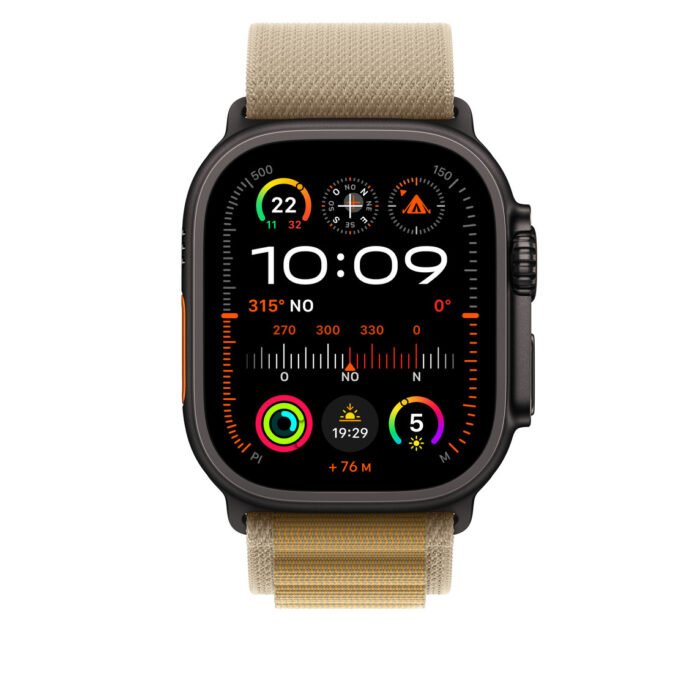 Boucle Alpine Sahara Finition noir - Bracelet Apple Watch – Image 3