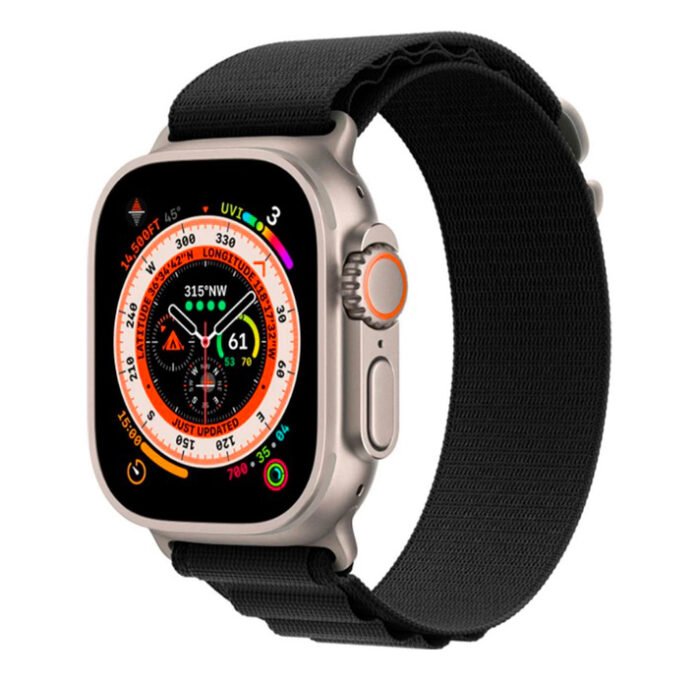 Boucle Alpine noir Finition noir - Bracelet Apple Watch – Image 4