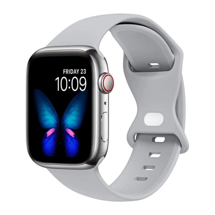 Bracelet Silicone Gris pâle - Apple Watch – Image 1