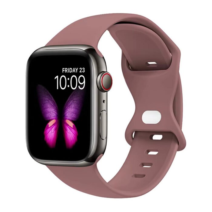 Bracelet Silicone brun rosé - Apple Watch – Image 1