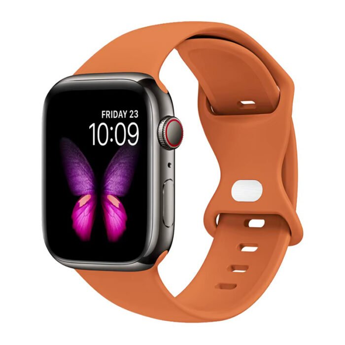 Bracelet Silicone brun terre cuite - Apple Watch – Image 1