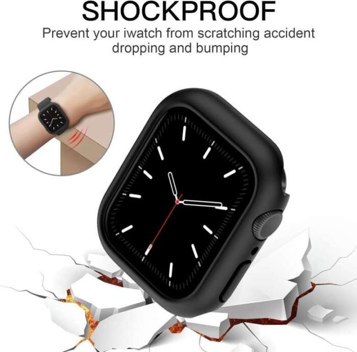Housse de protection Sans Blindé pour Apple Watch - Noir – Image 1