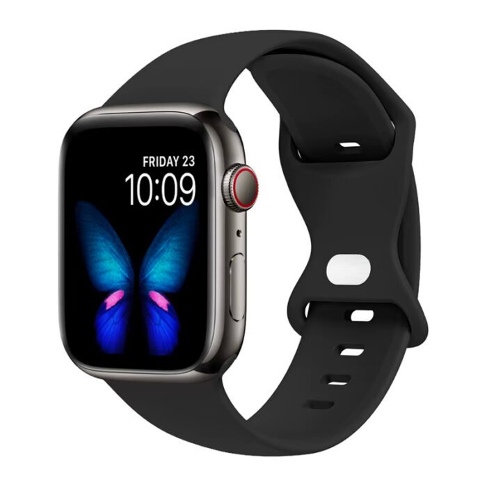 Bracelet Silicone noir - Apple Watch – Image 1