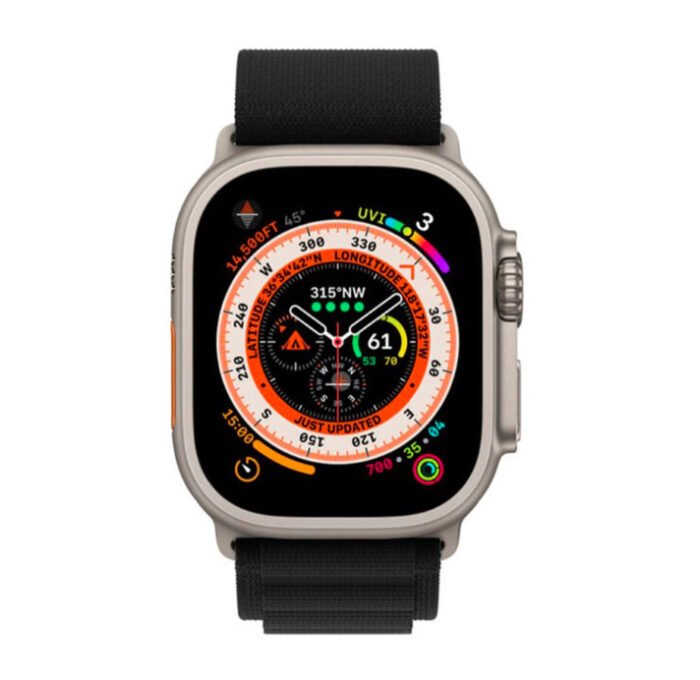 Boucle Alpine noir Finition noir - Bracelet Apple Watch – Image 3