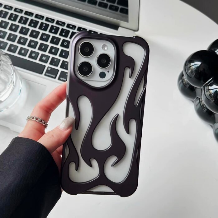 Coque en silicone Flamme – Image 1
