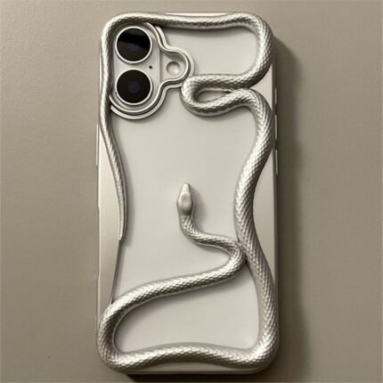 Coque en forme de serpent creux – Gris