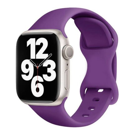 Bracelet Silicone purple - Apple Watch
